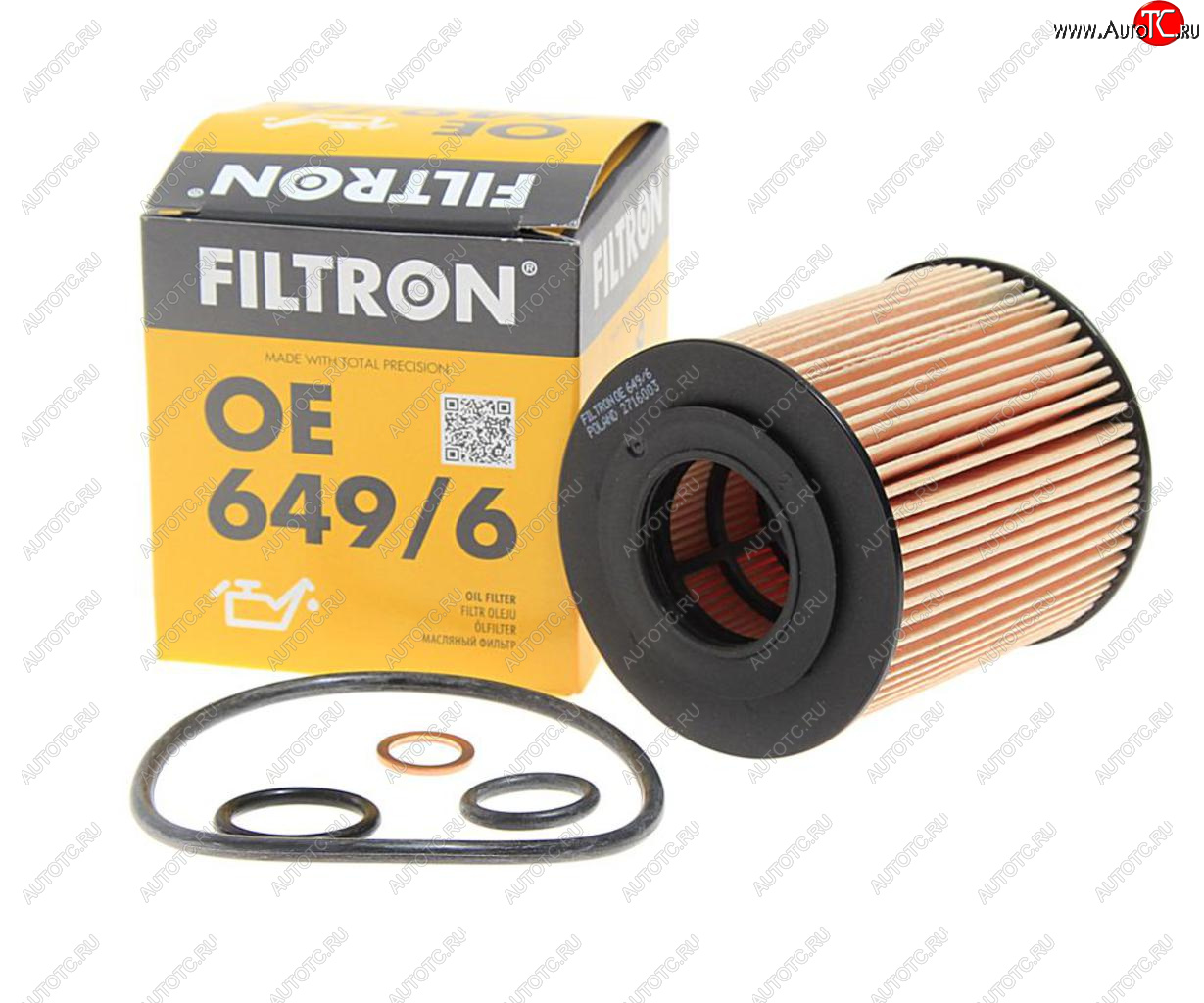 459 р. Фильтр масляный BMW (N42N43N45N46) FILTRON FILTRON oe6496  с доставкой в г. Кемерово