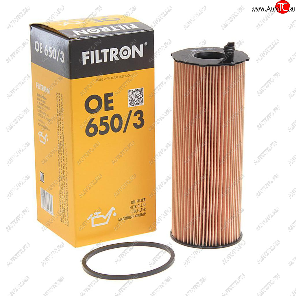 729 р. Фильтр масляный VW Touareg (04-10) (3.0 TDI) AUDI Q7 (06-) (3.04.0 TDI) FILTRON FILTRON oe6503  с доставкой в г. Кемерово