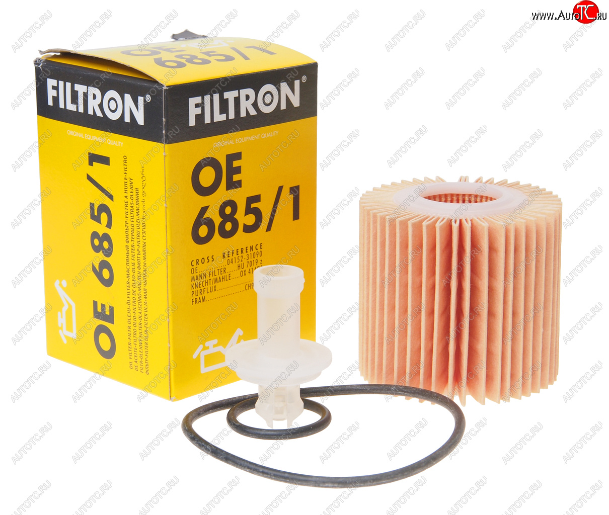 479 р. Фильтр масляный TOYOTA Camry (3.5) (09-) FILTRON FILTRON oe6851  с доставкой в г. Кемерово