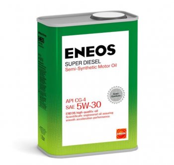 969 р. Масло дизельное SUPER DIESEL CG-4 5W30 псинт.1л ENEOS ENEOS oil1330  с доставкой в г. Кемерово. Увеличить фотографию 1