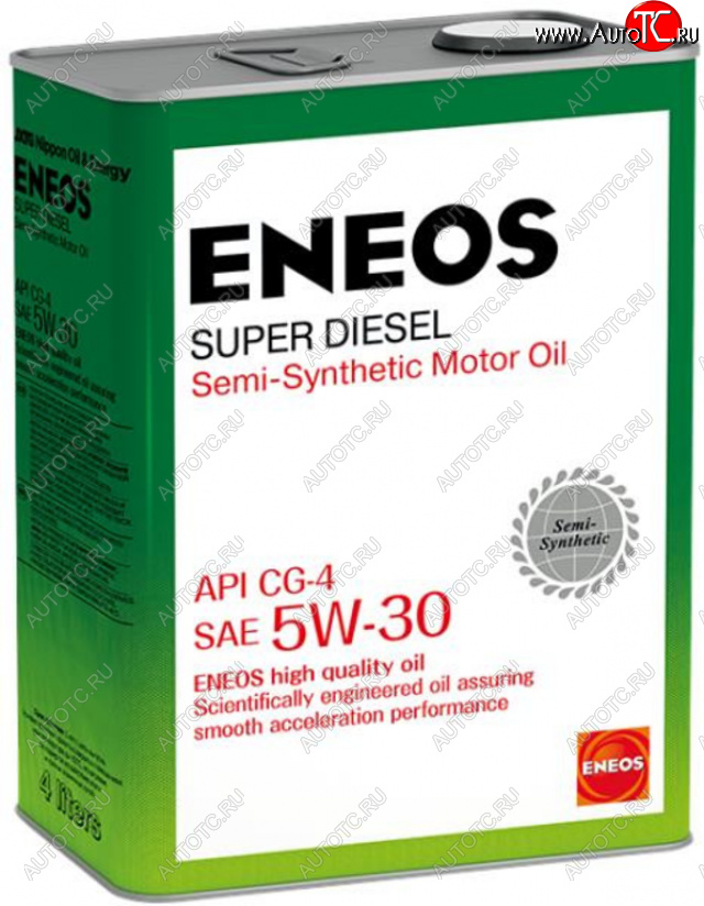 3 179 р. Масло дизельное SUPER DIESEL CG-4 5W30 п/синт.4л ENEOS ENEOS oil1333 ENEOS oil1333  с доставкой в г. Кемерово