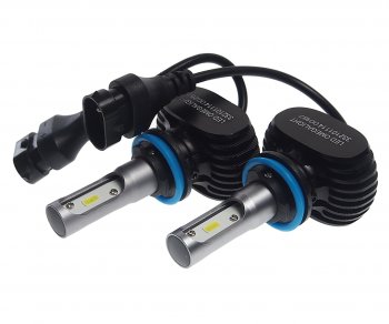 1 359 р. Лампа светодиодная 12V H11 PGJ19-2 2500Lm (2шт.) Ultra OMEGALIGHT OMEGALIGHT olledh11ul-2  с доставкой в г. Кемерово. Увеличить фотографию 3