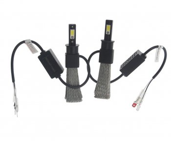 2 199 р. Лампа светодиодная 12V H3 PK22s 3000Lm (2шт.) Aero OMEGALIGHT OMEGALIGHT olledh3aero-2  с доставкой в г. Кемерово. Увеличить фотографию 2