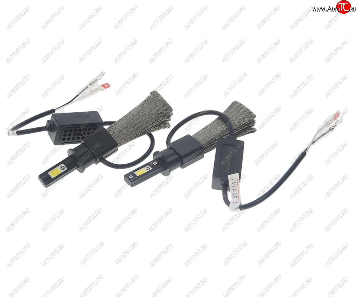 2 199 р. Лампа светодиодная 12V H3 PK22s 3000Lm (2шт.) Aero OMEGALIGHT OMEGALIGHT olledh3aero-2  с доставкой в г. Кемерово