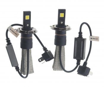2 299 р. Лампа светодиодная 12V H4 P43t-38 3000Lm (2шт.) Aero OMEGALIGHT OMEGALIGHT olledh4aero-2  с доставкой в г. Кемерово. Увеличить фотографию 2