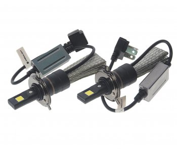 2 299 р. Лампа светодиодная 12V H4 P43t-38 3000Lm (2шт.) Aero OMEGALIGHT OMEGALIGHT olledh4aero-2  с доставкой в г. Кемерово. Увеличить фотографию 1