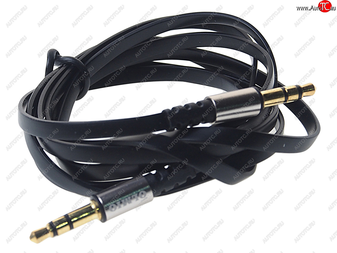 257 р. Кабель jack 3.5 1.2м черный OLMIO OLMIO olm-038642  с доставкой в г. Кемерово