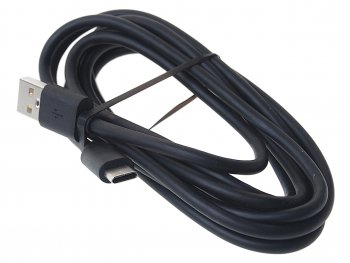 319 р. Кабель USB Type C 2м черный OLMIO OLMIO olm-038656 OLMIO olm-038656  с доставкой в г. Кемерово. Увеличить фотографию 1