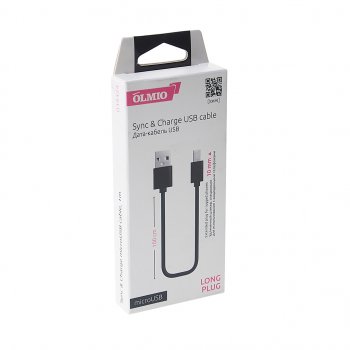 192 р. Кабель micro-USB 1м OLMIO OLMIO olm-039324  с доставкой в г. Кемерово. Увеличить фотографию 2