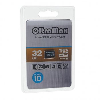 389 р. Карта памяти 32GB MicroSD Class 10 без адаптера OLTRAMAX OLTRAMAX om032gcsdhc10-wa-ad  с доставкой в г. Кемерово. Увеличить фотографию 1