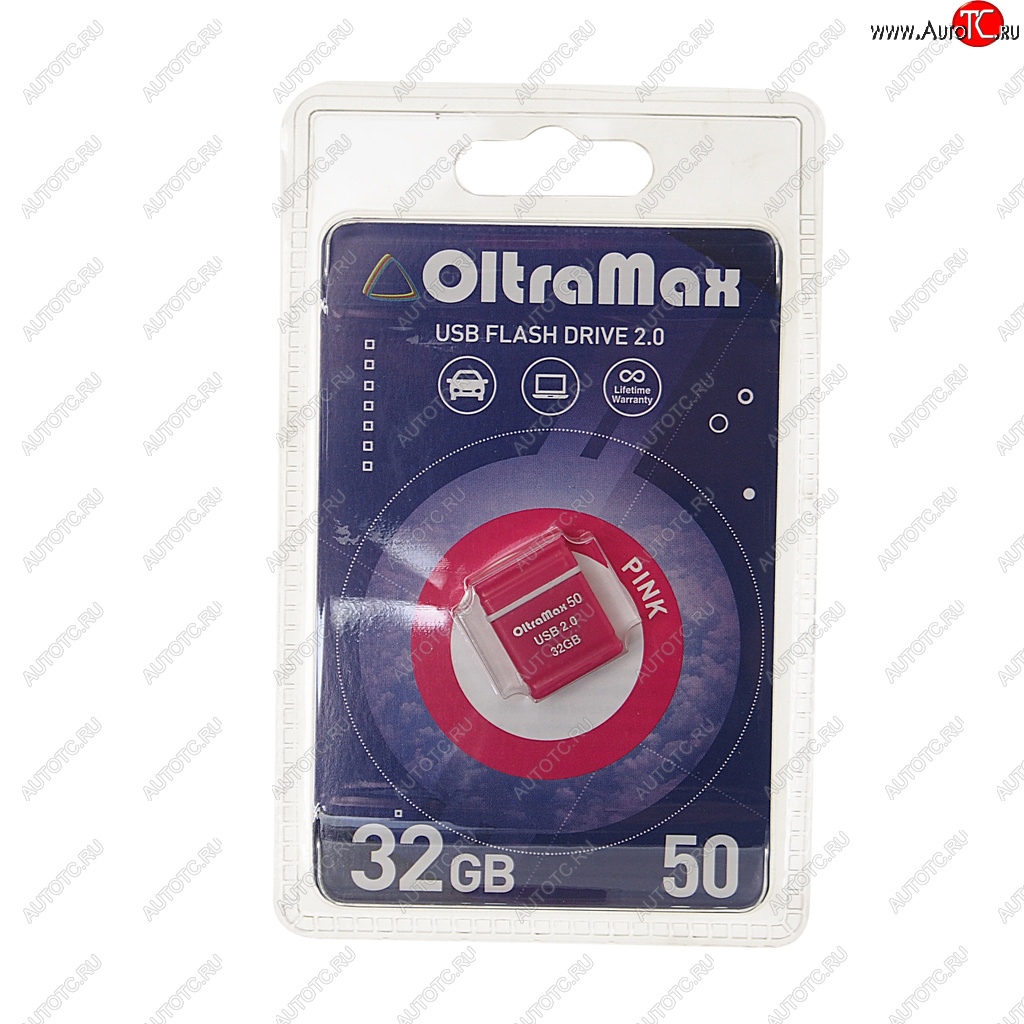 589 р. Карта памяти USB 32GB OLTRAMAX OLTRAMAX om-32gb-50-pink  с доставкой в г. Кемерово