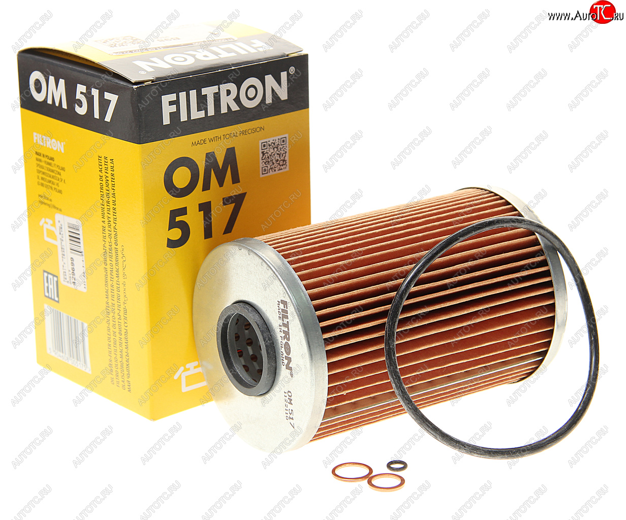 599 р. Фильтр масляный BMW 5 (E34),7 (E32) FILTRON FILTRON om517  с доставкой в г. Кемерово