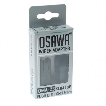 174 р. Адаптер щетки стеклоочистителя Slim Top (PUSH BUTTON) 16мм комплект (2шт.) OSAWA OSAWA oma-23  с доставкой в г. Кемерово. Увеличить фотографию 3