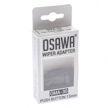 174 р. Адаптер щетки стеклоочистителя PUSH BUTTON 15мм комплект (2шт.) OSAWA OSAWA oma-30  с доставкой в г. Кемерово. Увеличить фотографию 2
