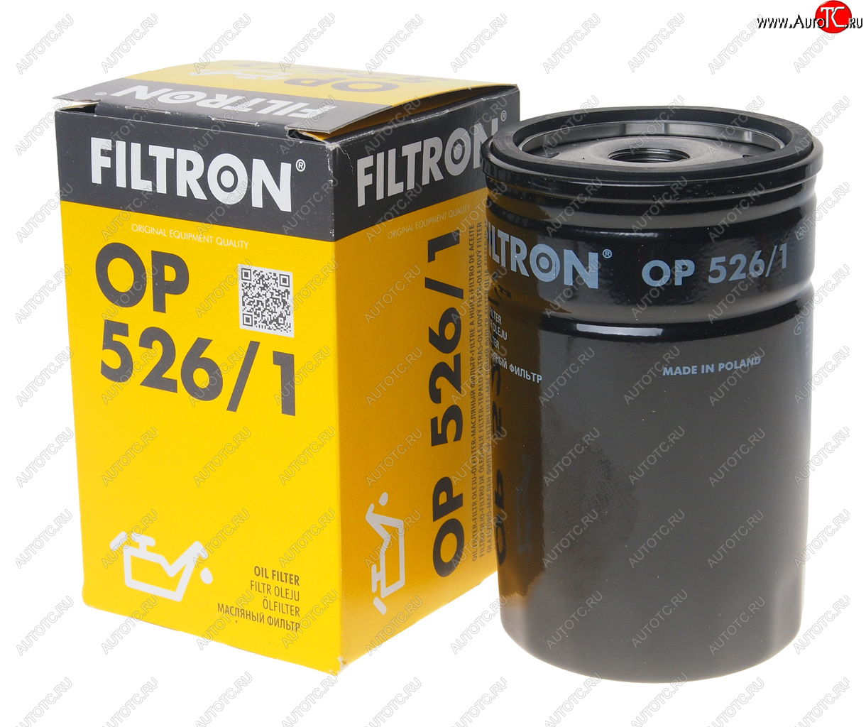 559 р. Фильтр масляный VW AUDI SEAT SKODA (90-09-) FILTRON FILTRON op5261  с доставкой в г. Кемерово