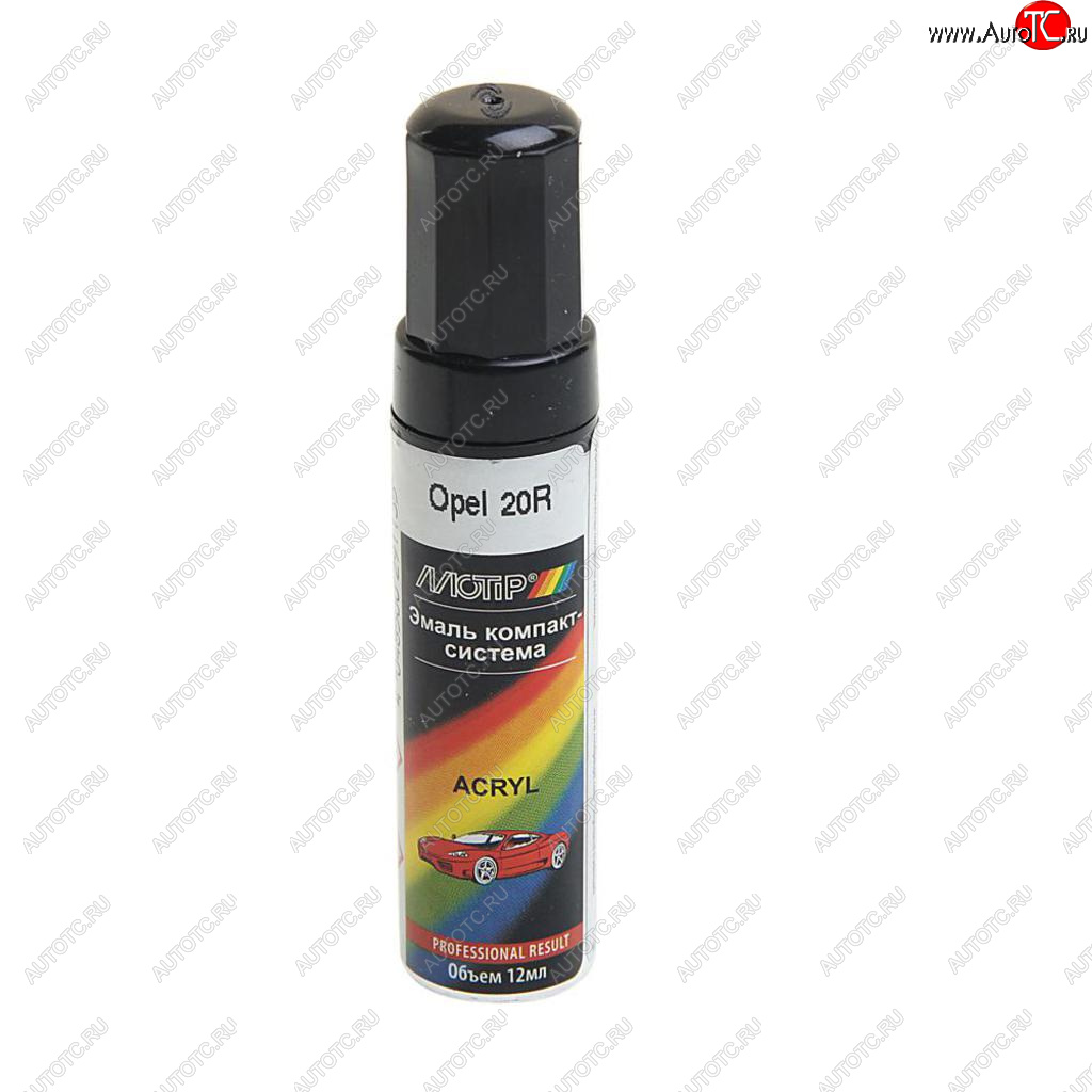 299 р. Краска черный сапфир с кистью 12мл OPEL 20R MOTIP MOTIP opel 20r me 12ml  с доставкой в г. Кемерово