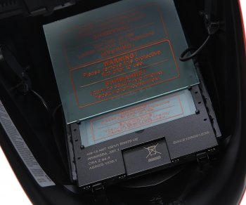 5 449 р. Маска сварщика регулировка затемнения (хамелеон) FUBAG FUBAG optima 9.13 red  с доставкой в г. Кемерово. Увеличить фотографию 3