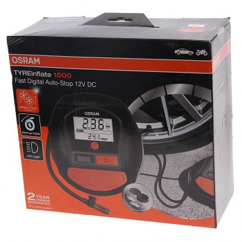 10 299 р. Компрессор автомобильный 5атм. 12А 12V OSRAM OSRAM oti1000 OSRAM oti1000  с доставкой в г. Кемерово. Увеличить фотографию 5