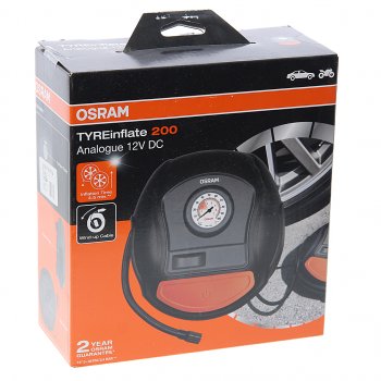 3 799 р. Компрессор автомобильный 5атм. 12А 12V OSRAM OSRAM oti200 OSRAM oti200  с доставкой в г. Кемерово. Увеличить фотографию 4