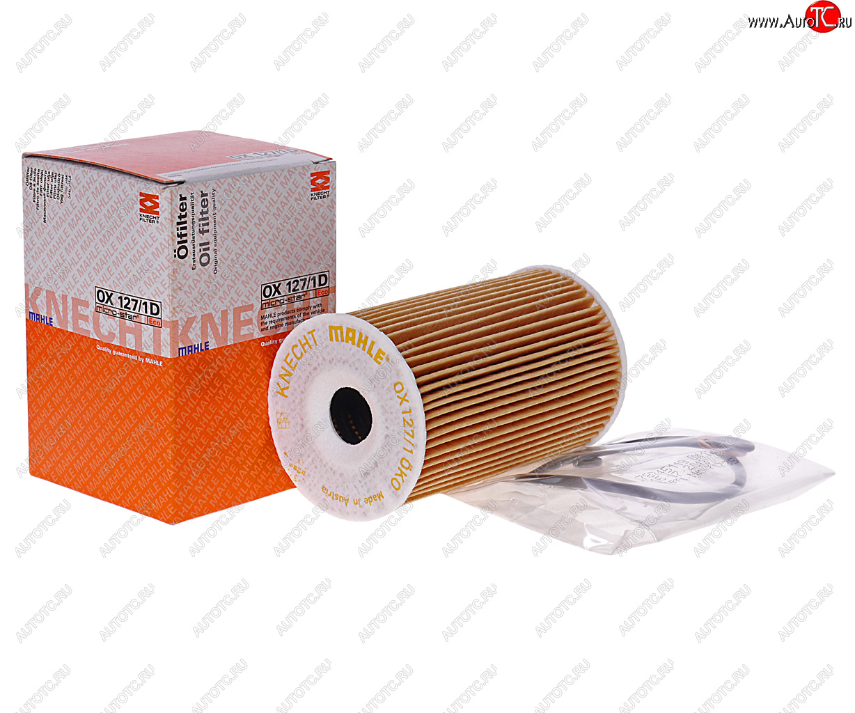 819 р. Фильтр масляный BMW 3 (E36,E46) (M40M42-M44),5 (E34),Z3 (E36) (M43) MAHLE MAHLE ox1271d  с доставкой в г. Кемерово