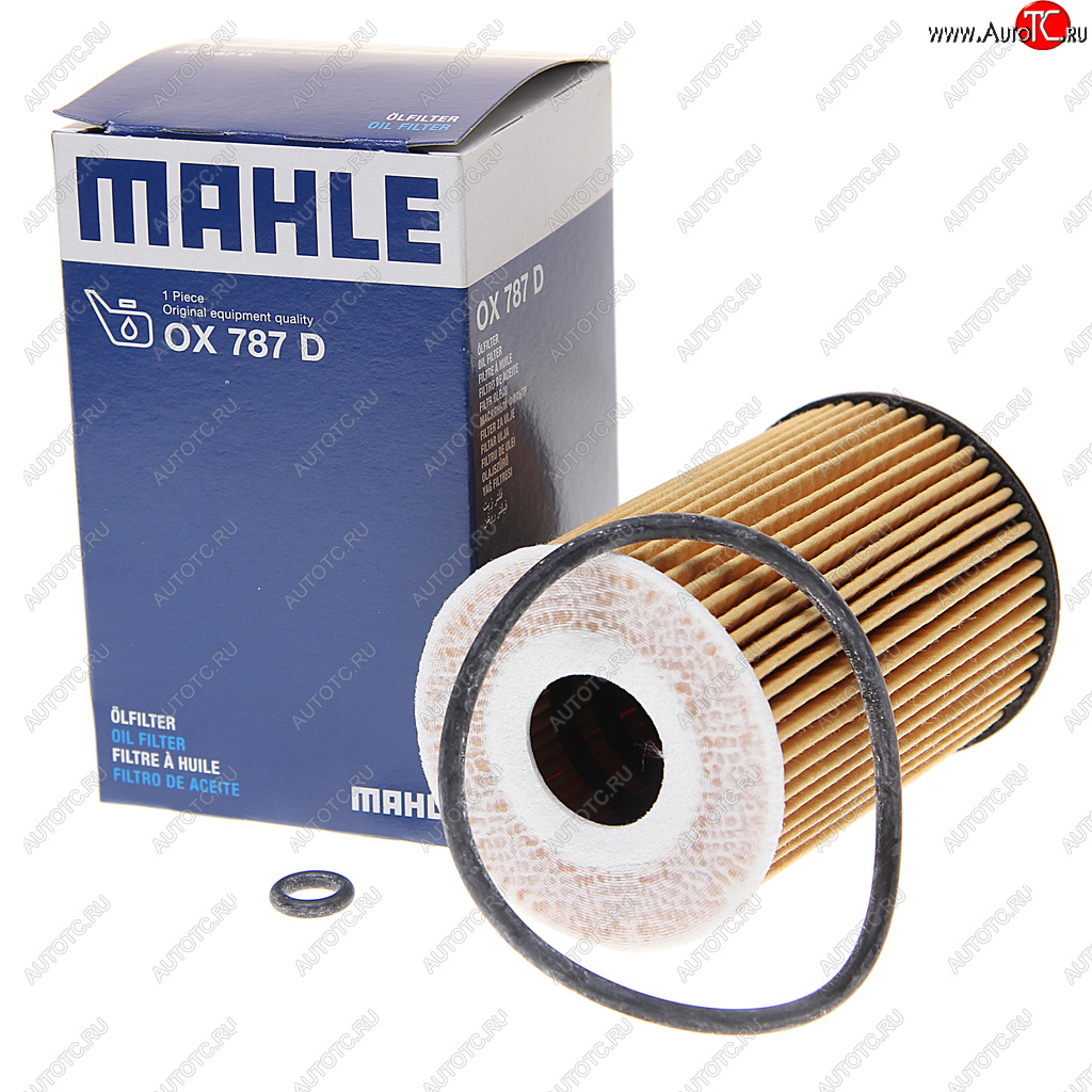 1 149 р. Фильтр масляный VW Golf,Passat (13-) AUDI (13-) MAHLE MAHLE ox787d  с доставкой в г. Кемерово