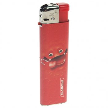 47 р. Зажигалка газовая FLAMECLUB FLAMECLUB p-01 smile  с доставкой в г. Кемерово. Увеличить фотографию 1