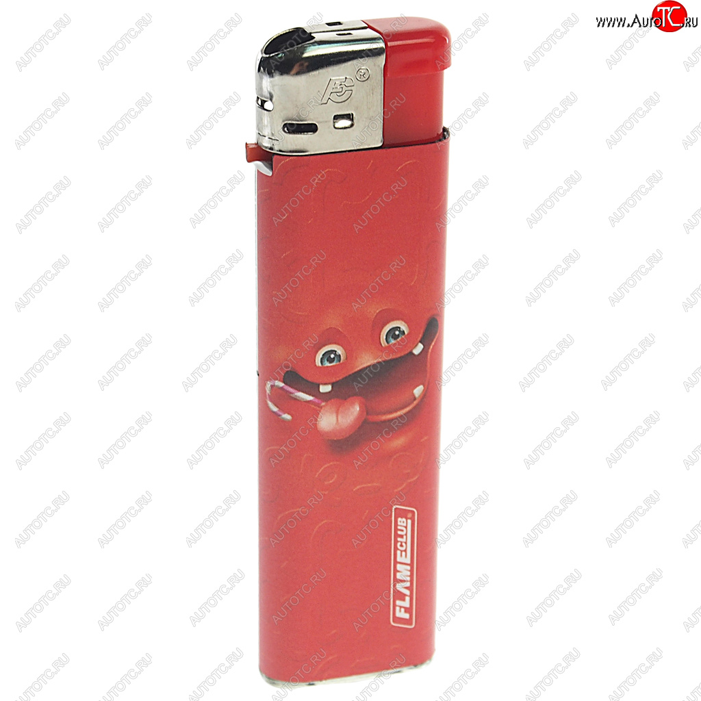 47 р. Зажигалка газовая FLAMECLUB FLAMECLUB p-01 smile  с доставкой в г. Кемерово