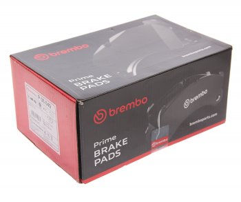5 449 р. Колодки тормозные передние (4шт.) BREMBO BMW X5 E70 дорестайлинг (2006-2010)  с доставкой в г. Кемерово. Увеличить фотографию 2