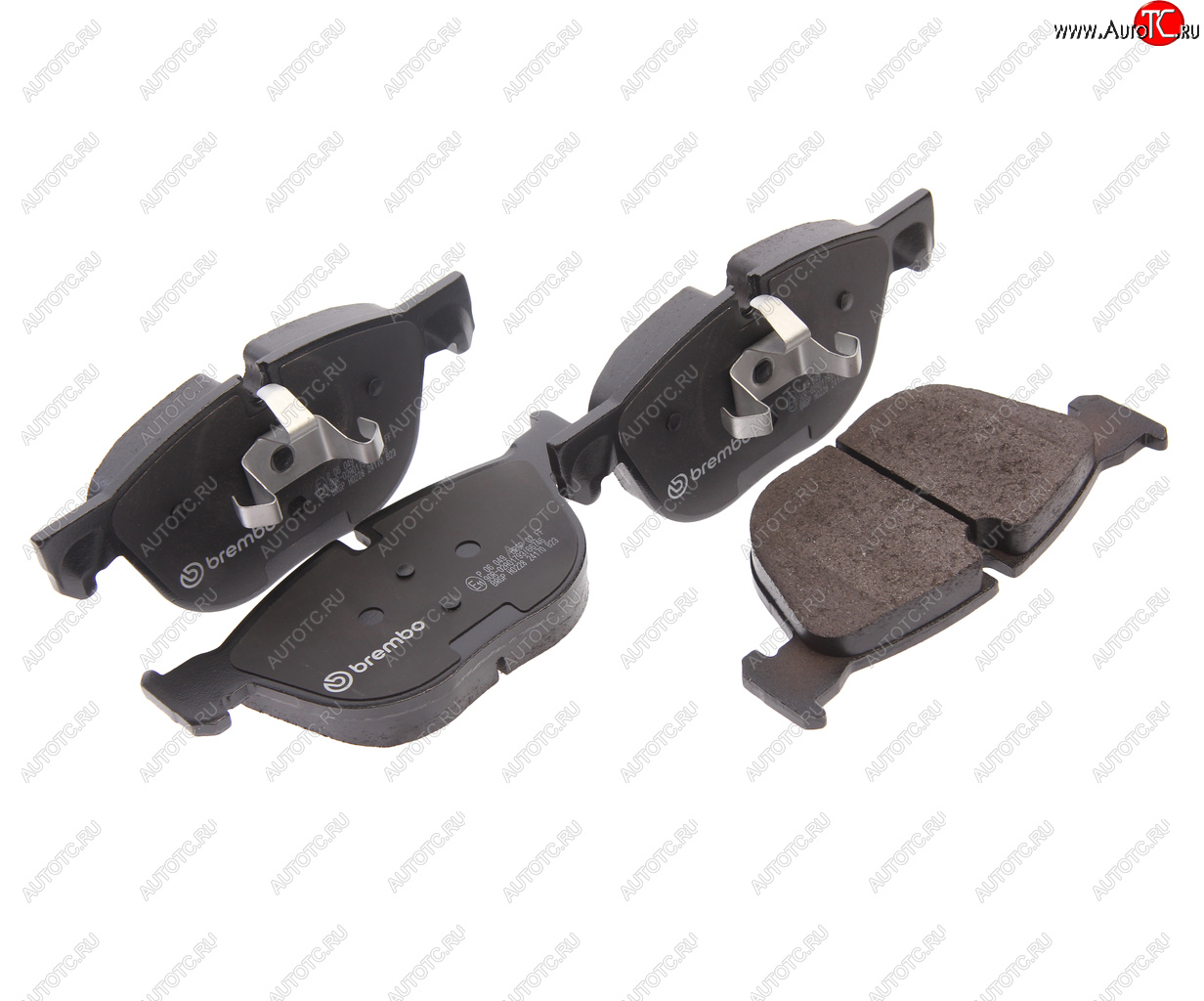 5 449 р. Колодки тормозные передние (4шт.) BREMBO BMW X5 E70 дорестайлинг (2006-2010)  с доставкой в г. Кемерово