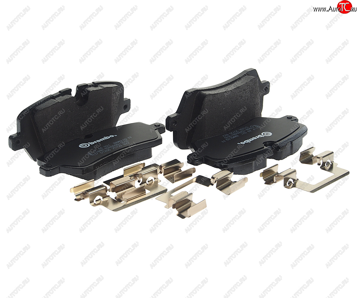 5 999 р. Колодки тормозные задние (4шт.) BREMBO Land Rover Range Rover 5 L460 (2021-2025)  с доставкой в г. Кемерово