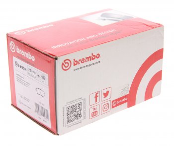 4 999 р. Колодки тормозные задние (4шт.) BREMBO Mercedes-Benz ML class W166 (2011-2015)  с доставкой в г. Кемерово. Увеличить фотографию 3
