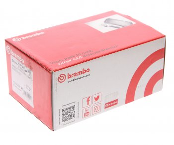10 699 р. Колодки тормозные передние (4шт.) BREMBO Mercedes-Benz GL class X166 дорестайлинг (2012-2016)  с доставкой в г. Кемерово. Увеличить фотографию 3