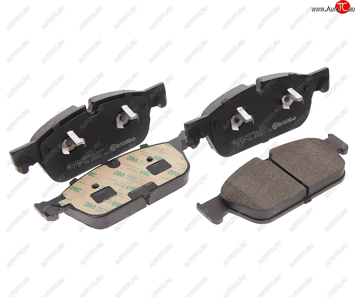 10 699 р. Колодки тормозные передние (4шт.) BREMBO Mercedes-Benz GL class X166 дорестайлинг (2012-2016)  с доставкой в г. Кемерово