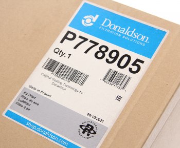 5 699 р. Фильтр воздушный JCB 416,426,456,426ZX,456ZX JOHN DEERE внешний DONALDSON DONALDSON p778905  с доставкой в г. Кемерово. Увеличить фотографию 4