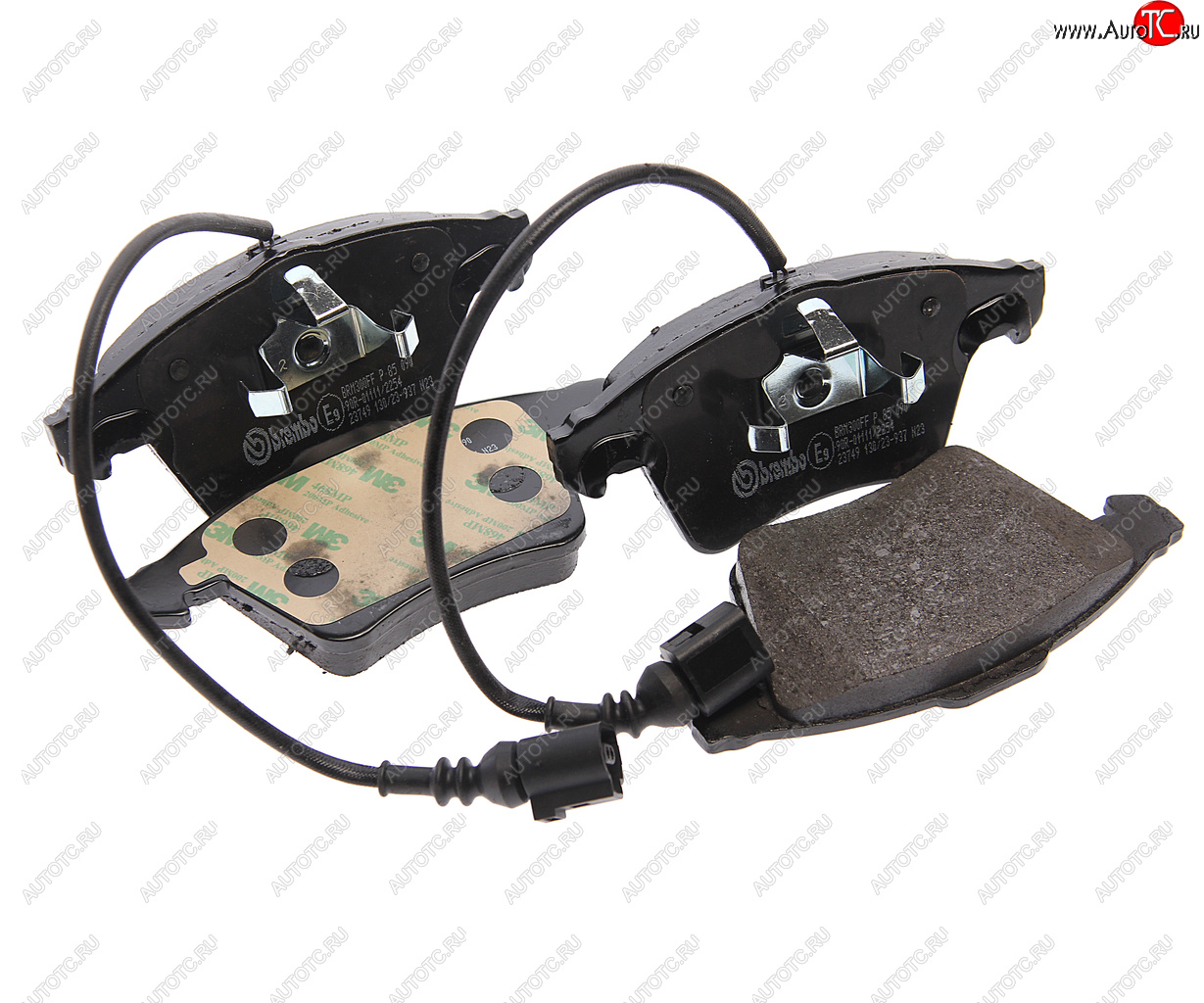 4 999 р. Колодки тормозные передние (4шт.) BREMBO Volkswagen Touareg GP рестайлинг (2006-2010)  с доставкой в г. Кемерово