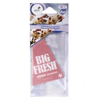 80 р. Ароматизатор подвесной пластина (сакура) Big Fresh FKVJP FKVJP pabf-17 FKVJP pabf-17  с доставкой в г. Кемерово. Увеличить фотографию 1