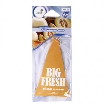 80 р. Ароматизатор подвесной пластина (дыня тропическая) Big Fresh FKVJP FKVJP pabf-65 FKVJP pabf-65  с доставкой в г. Кемерово. Увеличить фотографию 1
