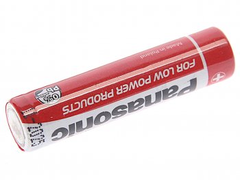 61 р. Батарейка AAA R03 1.5V блистер 4шт. (цена за 1шт.) Extra Heavy Duty PANASONIC PANASONIC pan-r03(4)бл  с доставкой в г. Кемерово. Увеличить фотографию 2
