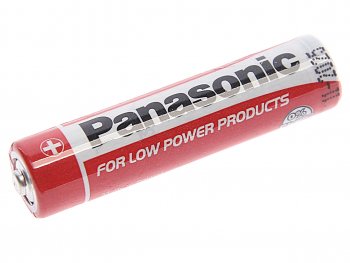 61 р. Батарейка AAA R03 1.5V блистер 4шт. (цена за 1шт.) Extra Heavy Duty PANASONIC PANASONIC pan-r03(4)бл  с доставкой в г. Кемерово. Увеличить фотографию 1