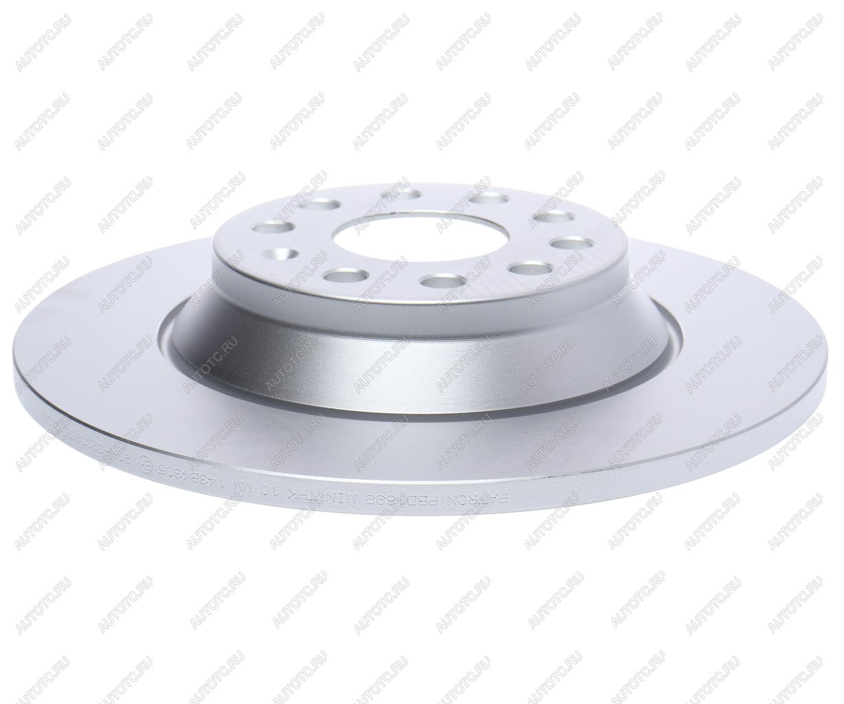 2 799 р. Диск тормозной VW Golf (17-),Passat (15-) AUDI A3 (17-) SKODA Superb (15-) задний (1шт.) PATRON PATRON pbd1899  с доставкой в г. Кемерово