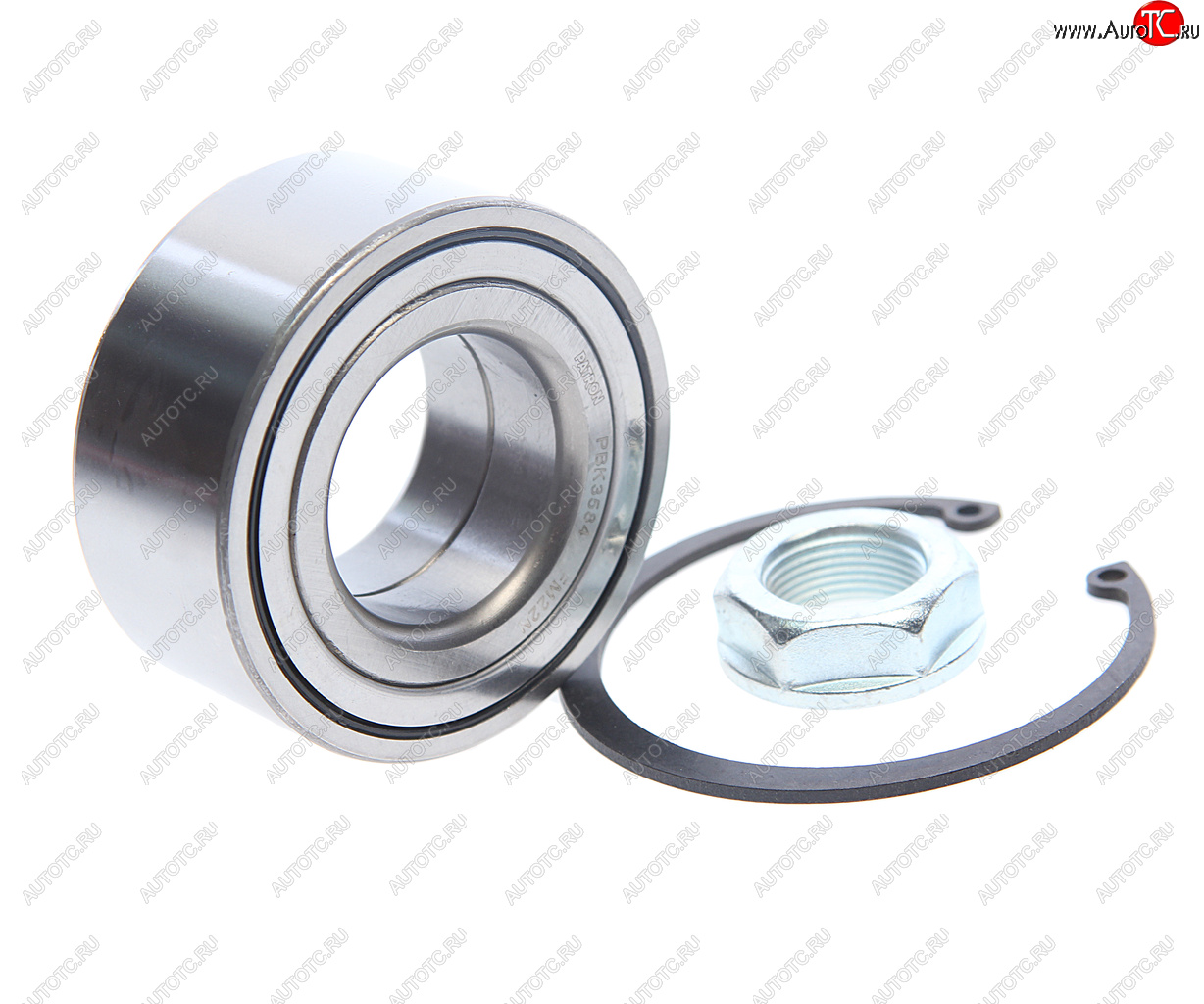 2 589 р. Подшипник ступицы PEUGEOT 207,307,308 CITROEN C3,C4,C5 передней PATRON PATRON pbk3584  с доставкой в г. Кемерово