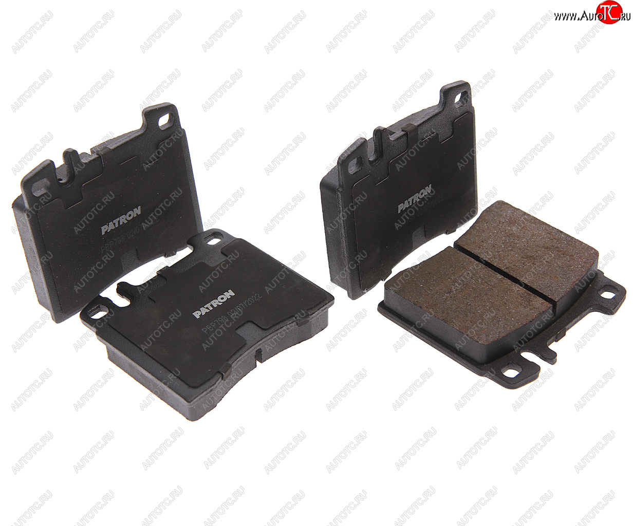 1 499 р. Колодки тормозные MERCEDES S (W140) (91-98) (3.0/3.2) передние (4шт.) PATRON PATRON pbp798 PATRON pbp798  с доставкой в г. Кемерово