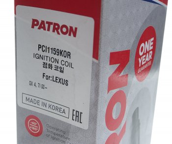 2 799 р. Катушка зажигания TOYOTA Land Cruiser (98-07) PATRON PATRON pci1159kor  с доставкой в г. Кемерово. Увеличить фотографию 5