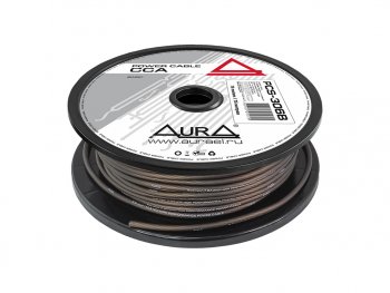 94 р. Кабель силовой 10Ga (6мм) 1м черный AURA AURA pcs-306b 75м  с доставкой в г. Кемерово. Увеличить фотографию 2