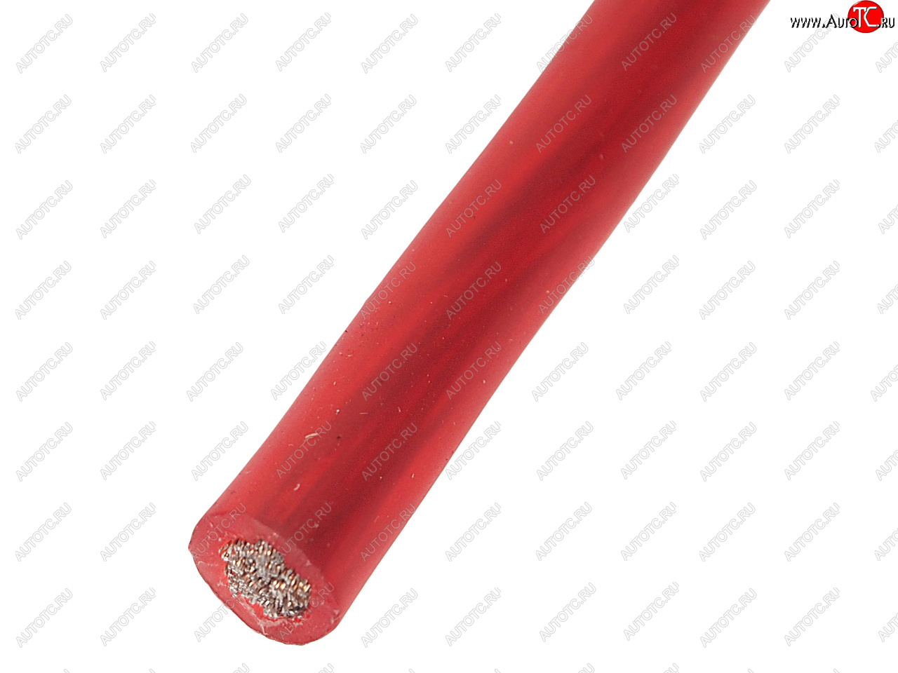 127 р. Кабель силовой 8Ga (8мм) 1м красный AURA AURA pcs-308r 50м  с доставкой в г. Кемерово