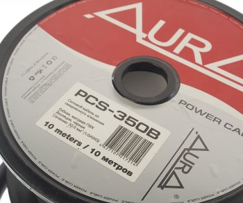 599 р. Кабель силовой 0Ga (55мм) 1м черный AURA AURA pcs-350b 10м  с доставкой в г. Кемерово. Увеличить фотографию 2