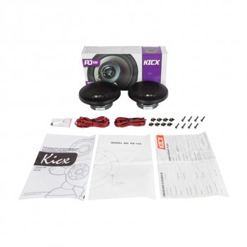 2 299 р. Колонки коаксиальные 4 (10см) 30Вт KICX KICX pd 100  с доставкой в г. Кемерово. Увеличить фотографию 5