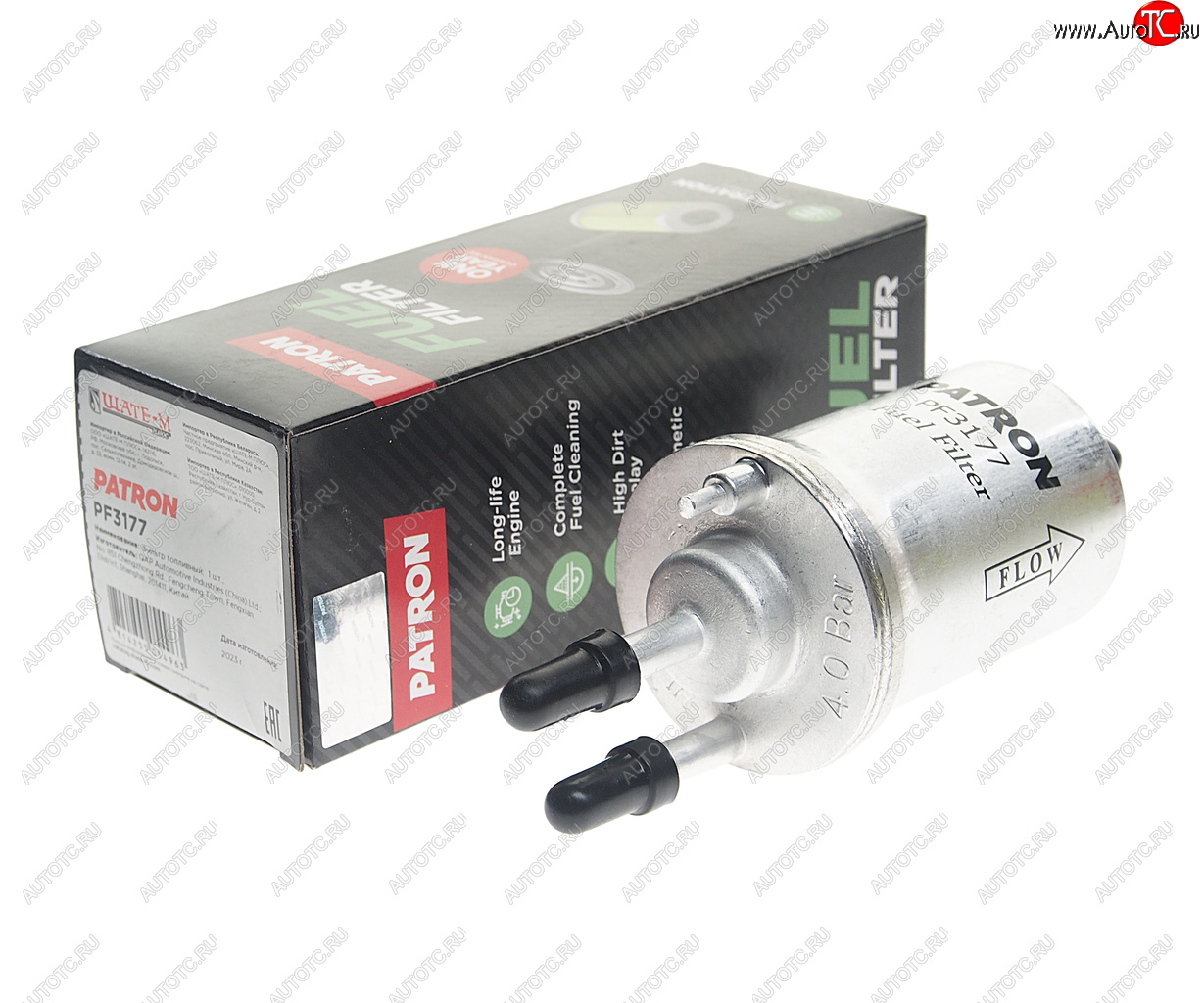 979 р. Фильтр топливный VW AUDI SEAT SKODA (04-) (1.2/1.4/1.6) с регулятором (4 BAR) PATRON PATRON pf3177 PATRON pf3177  с доставкой в г. Кемерово