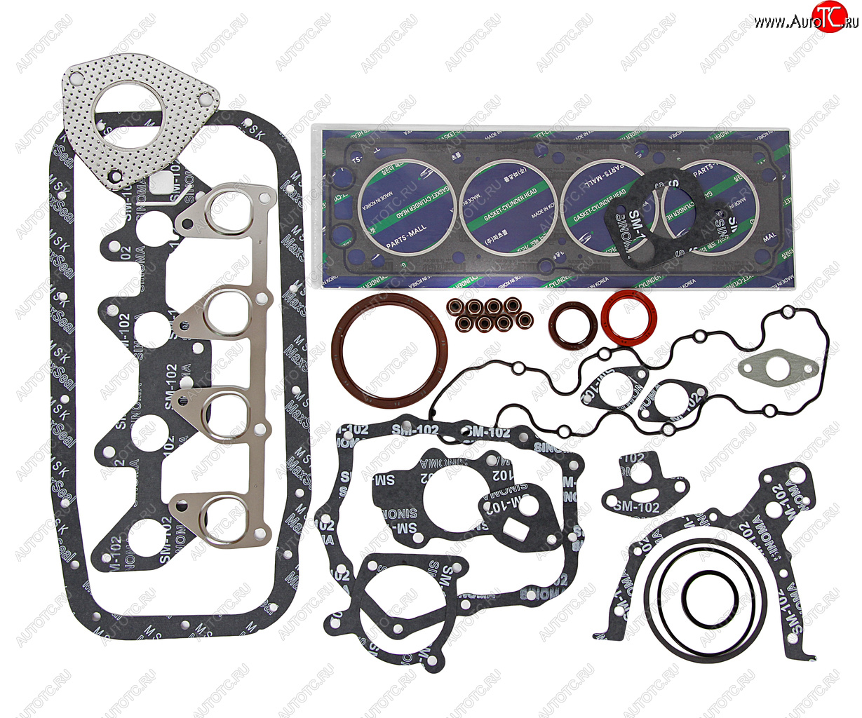 2 599 р. Прокладка двигателя CHEVROLET Lanos (1.5) комплект PMC PARTS MALL pfc-n006  с доставкой в г. Кемерово