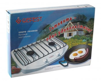 3 899 р. Плита газовая портативная 2 конфорки GEFEST GEFEST пг 700-03  с доставкой в г. Кемерово. Увеличить фотографию 2
